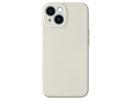 Funda para iPhone 15 AVIZAR Silicona Blanco