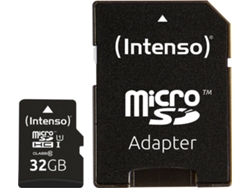 Tarjeta de Memoria INTENSO 32GB MicroSDHC