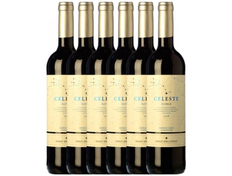 Vino TORRES Torres Celeste Tempranillo Ribera Del Duero Roble (0.75 L - 6 unidades)