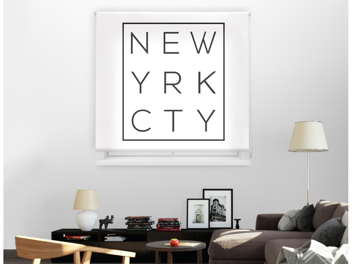 Estor Enrollable HAPPYSTOR Estampado Digital Ciudades HSCU80020 195x180 cm