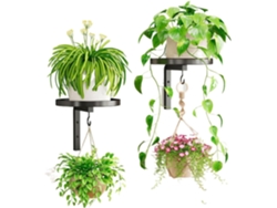 Soporte Para Plantas De Pared, Diseño Flotante De 2 Piezas Que Ahorra Espacio Soporte Para Plantas De Pared Con