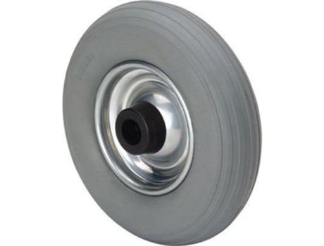 Rueda impinchable gris emr200-20-60 nucleo metalico eje rodillos ALEX