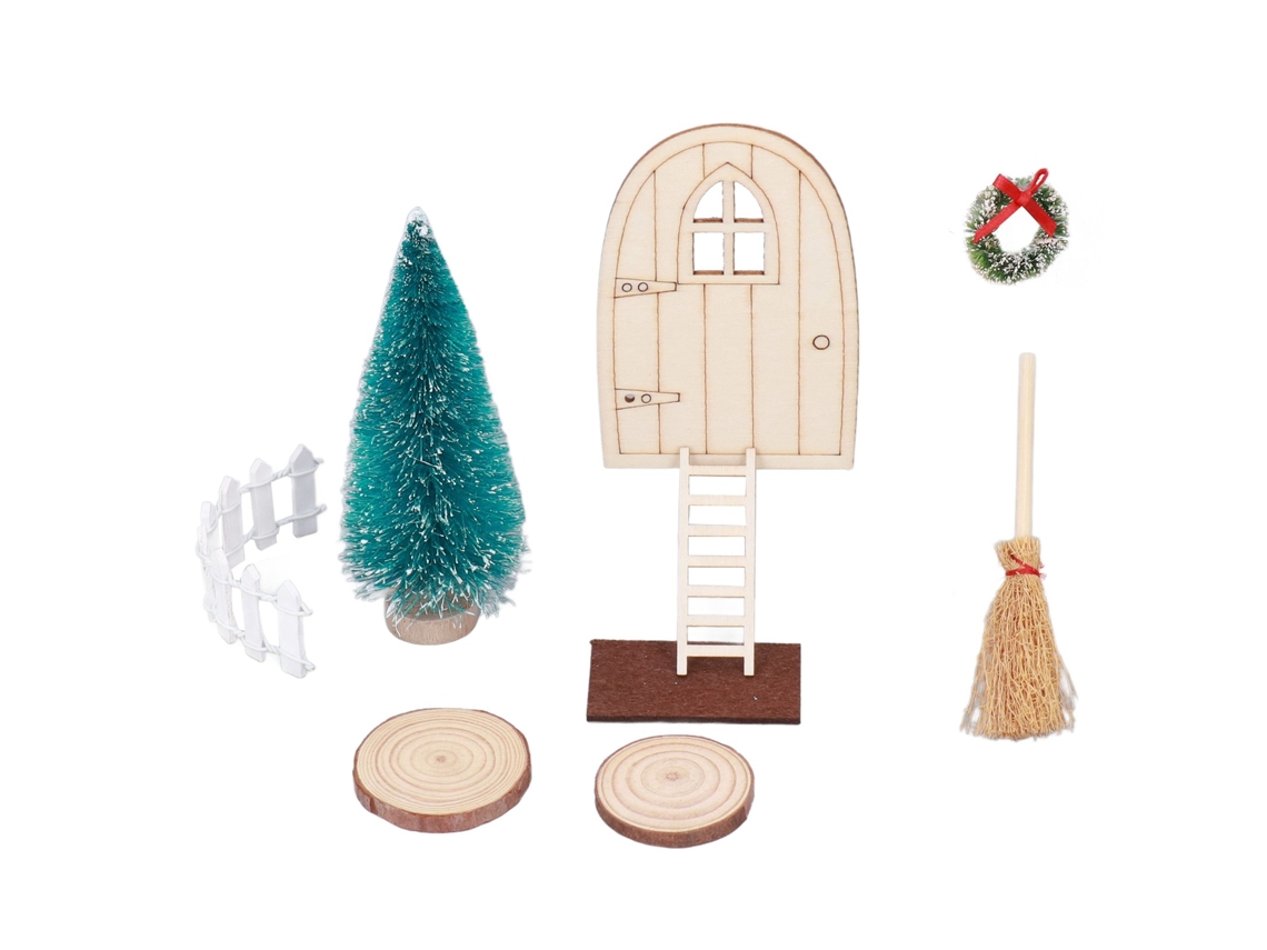 Decoración Navideña Para Casa De Muñecas En Miniatura A Escala 1:12. Accesorios Exquisitos.
