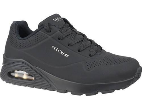 Zapatillas SKECHERS Uno-Stand On Air Mujer (39.5 - Negro)