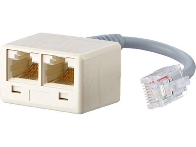 Adaptador BTR NETCOM 130608480101-E (RJ45 - Blanco)