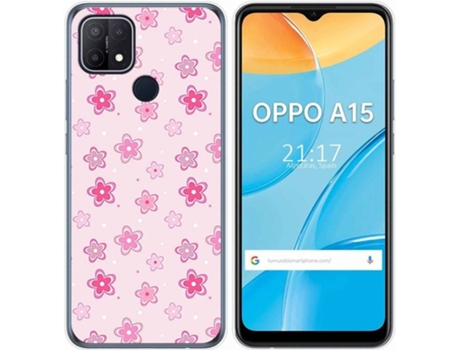 Carcasa Oppo A15 TUMUNDOSMARTPHONE Flores Multicolor
