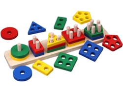 Juguete Para Clasificar Formas Y Colores Para Niños Pequeños De 1 A 2 Años