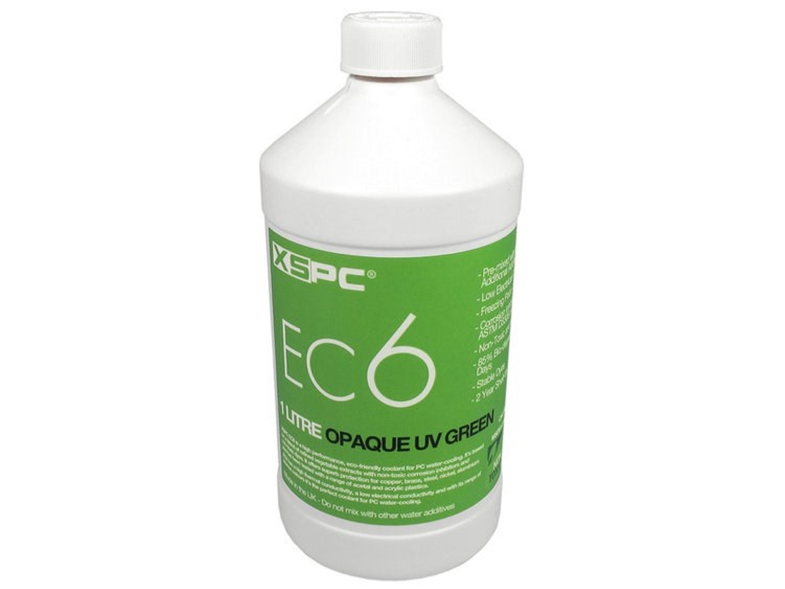 Refrigerante Ec6, 1 litro verde opaco, UV Xspc