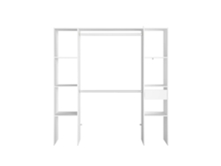 Guardarropa CONCEPT U Elysee (Blanco - Madera Aglomerada - 180x40x180 cm)