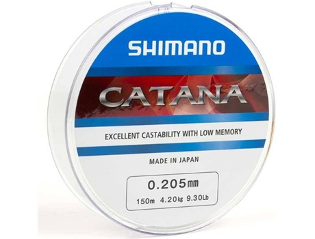 Línea de Pesca de monofilamento SHIMANO FISHING Catana (0.185 mm - 0,20 mm)