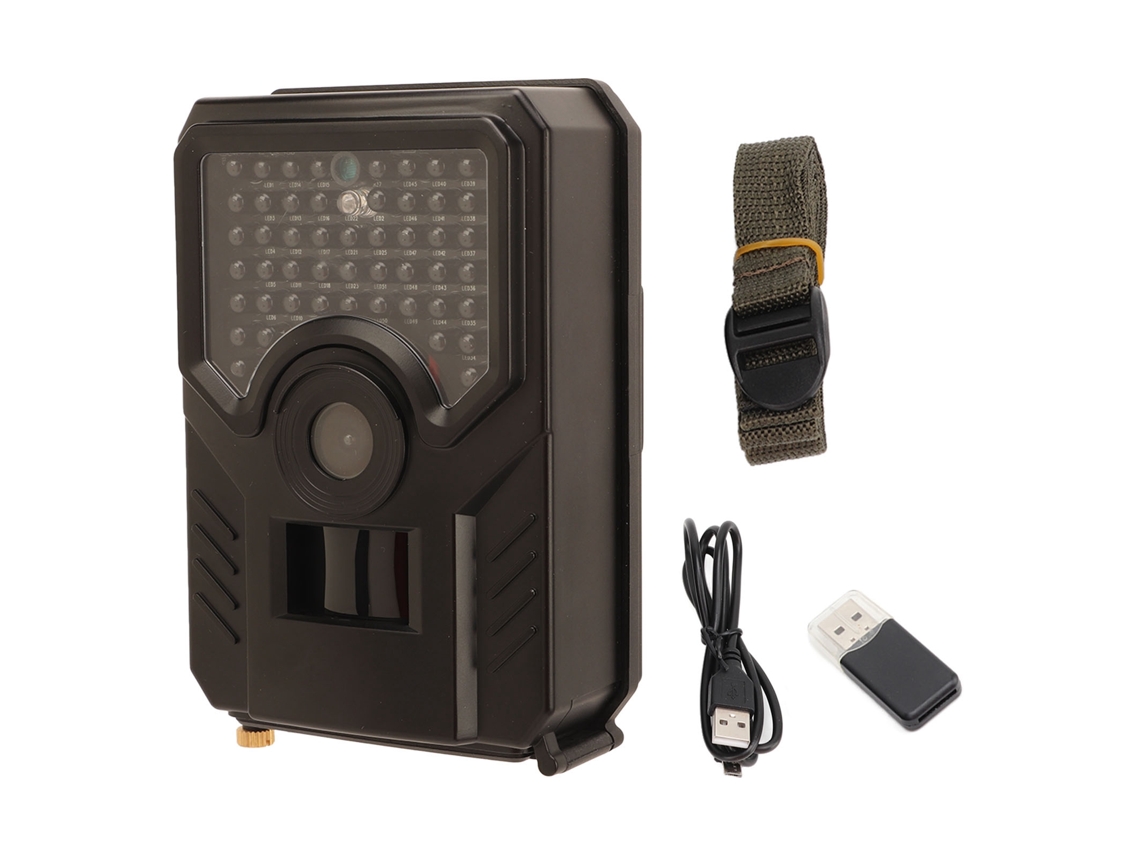 2026-cámara De Caza Pr200b Impermeable Ip56 Infrarrojo 12mp 1080p Cámara De Sendero Salvaje Negra