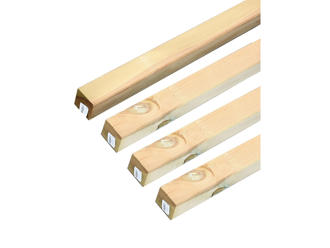 Faura - Poste De Madera Cuadrado 7x7x300 Cm. | 7x7x300 Cm. ()
