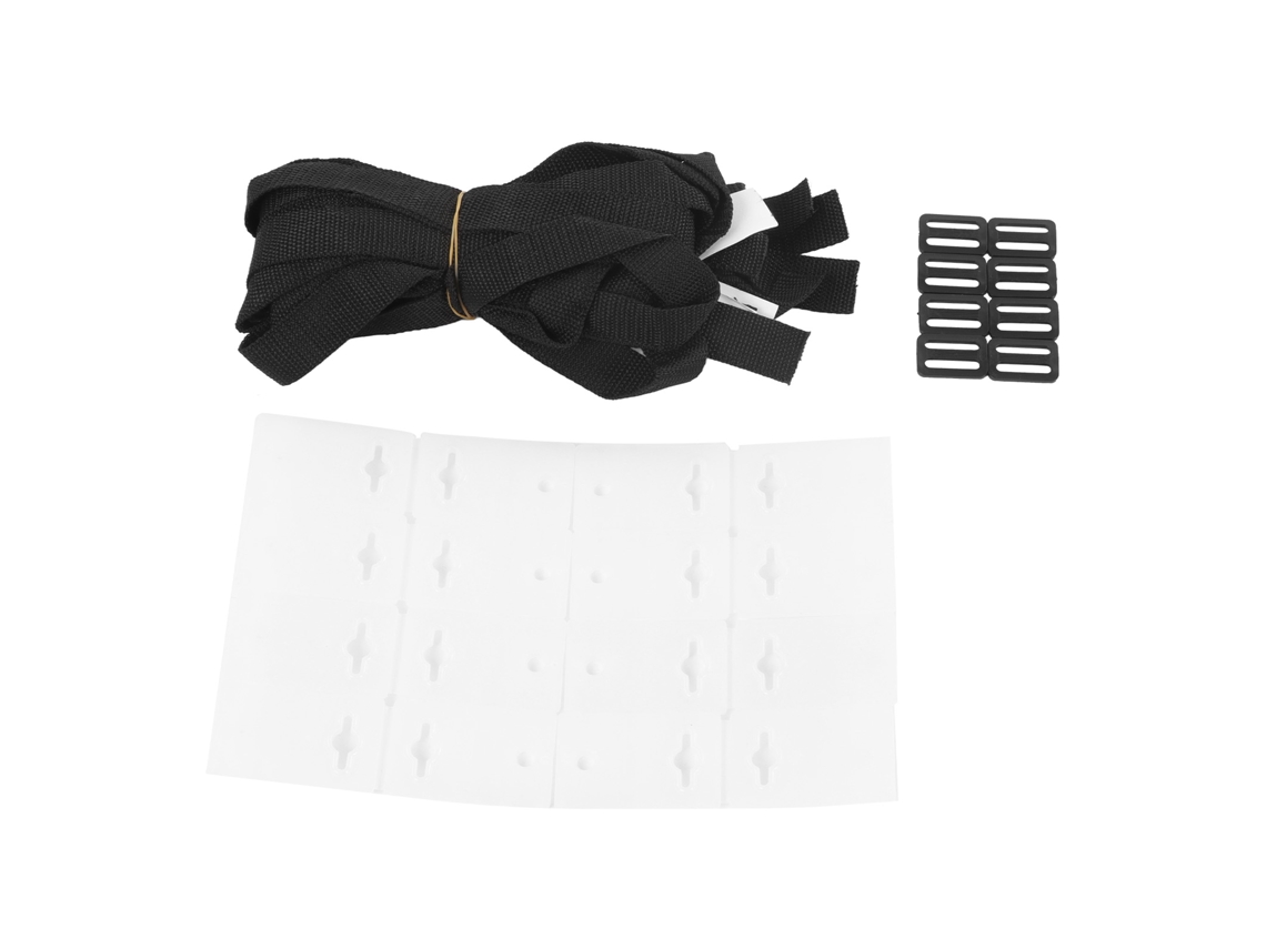 Kit De Accesorios De 8 Piezas Para Enrollador De Cubierta Solar Para Piscinas, Con Correas, Casquillos Y Placas Para Cables.