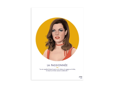 Poster la passionnée ASŠP CREATIVE STUDIO