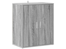 Zapatero derivado de madera gris Sonoma MAISON EXCLUSIVE (60x35x70 cm)