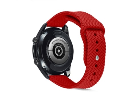 Correa de Silicona 20mm para Samsung Galaxy Watch4 Classic 46mm 42mm/Watch4 44mm 40mm/Galaxy Watch Active 2/Gear S2 Classic - tinto