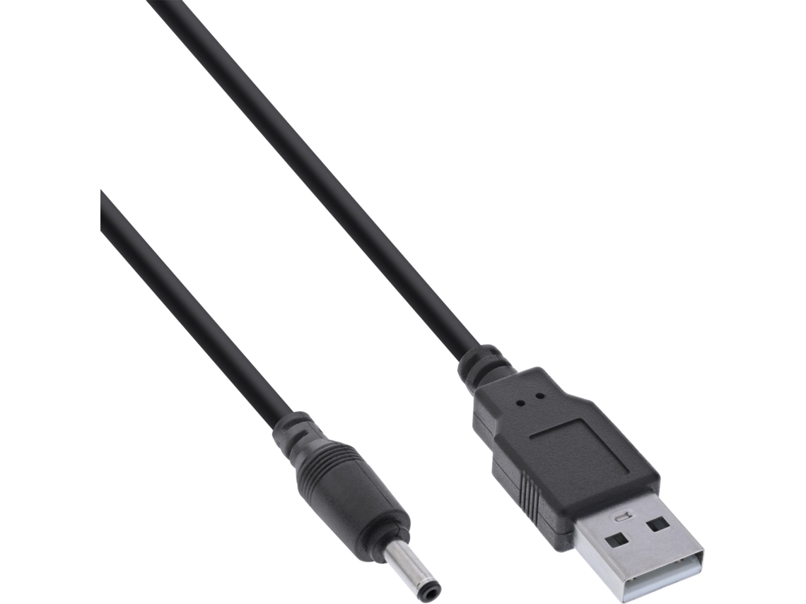 Adaptador y transformador en línea negro 26806b