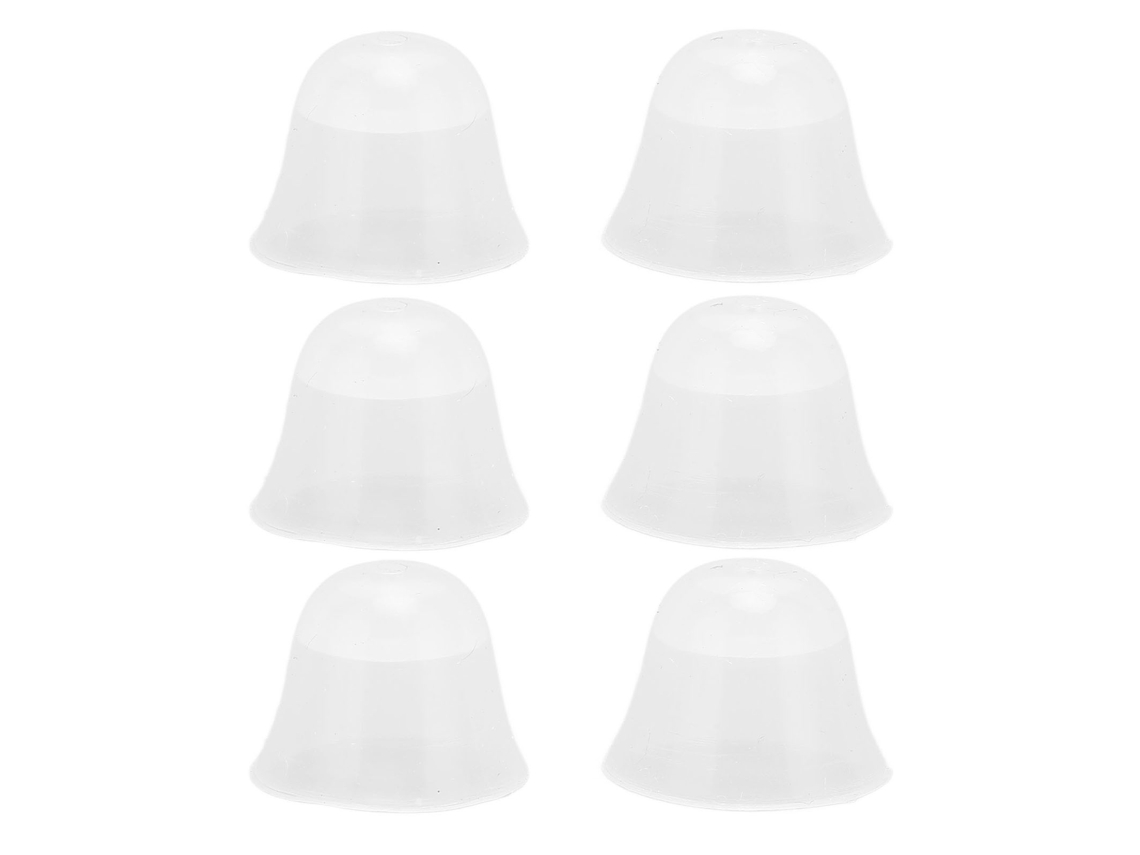6 Almohadillas Universales De Silicona Suave Para Audífonos: Un Reemplazo Cómodo Para Audífonos S.