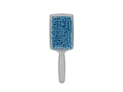 Peine absorbente de agua azul, cepillo desenredante de secado rápido, herramienta para cabello suave, 25 x 10 x 5,5 cm Rosewell