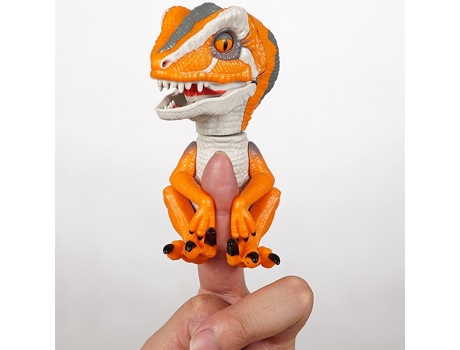 Juguete de Dinosaurio Coleccionable Interactivo T-Rex Indómito Naranja