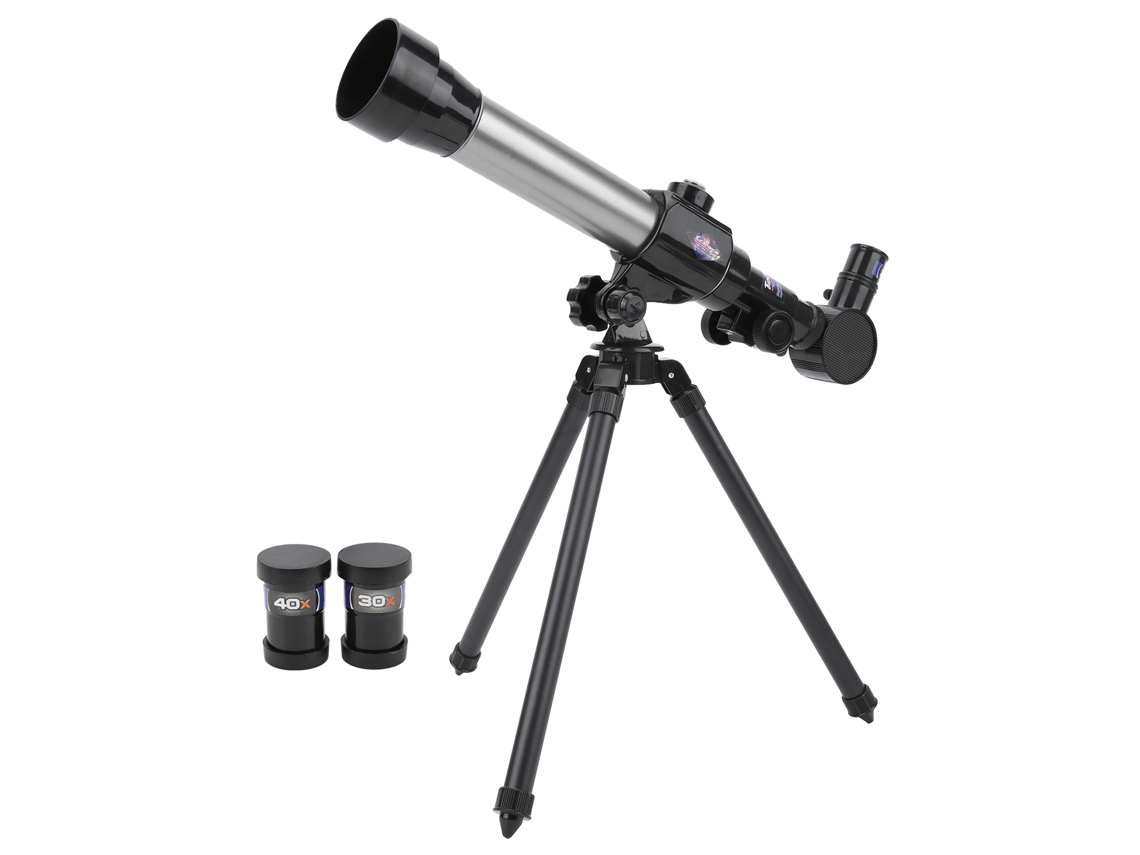 Telescopio Astronómico Infantil Con Lentes Hd De 20x, 30x Y 40x Para Principiantes, 50 Mm