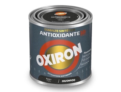 Esmalte sintético Oxiron Titan 5809046 250 ml Negro Antioxidante