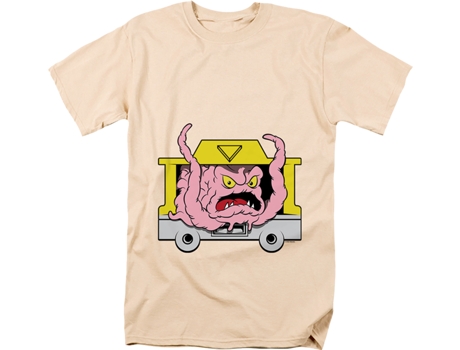 Camisetas Unisex DEEPSTONE Krang Costume Teenage Mutant Ninja Turtles Crema (XXL)