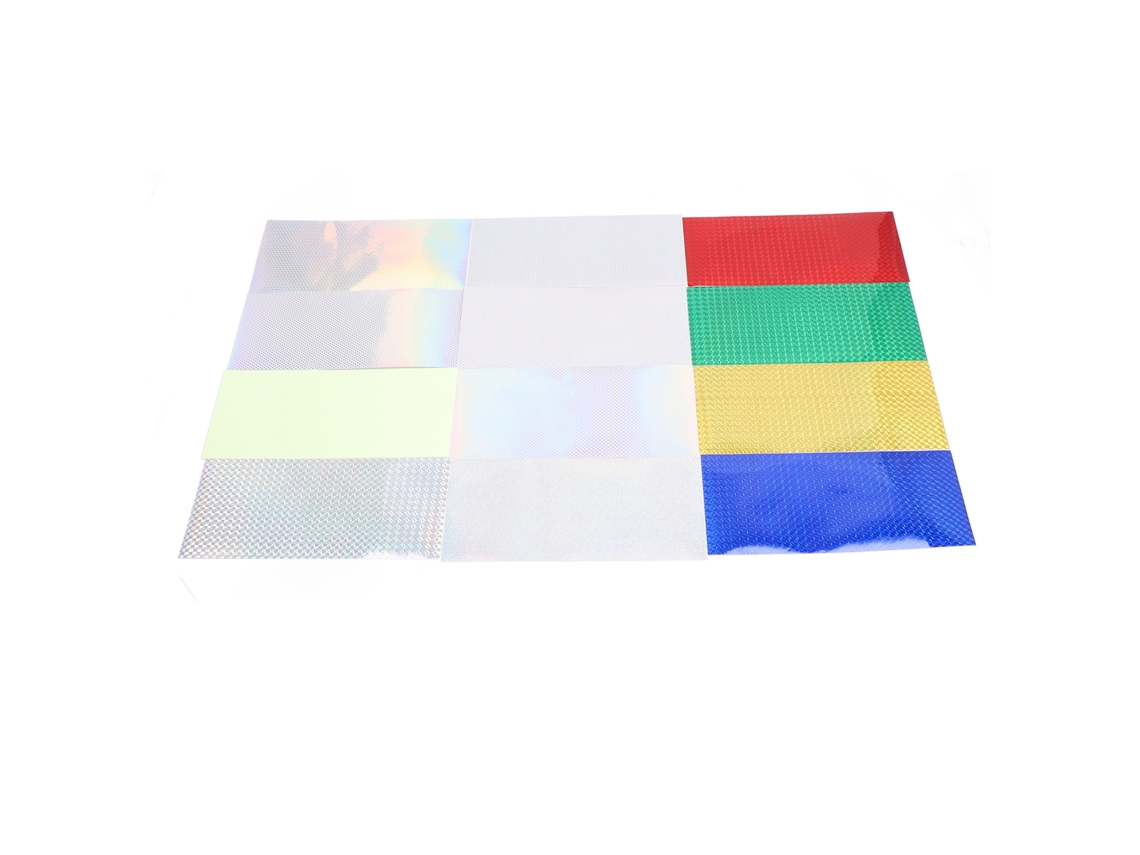 12 Pegatinas Luminosas Laser Para Anzuelos De Pesca