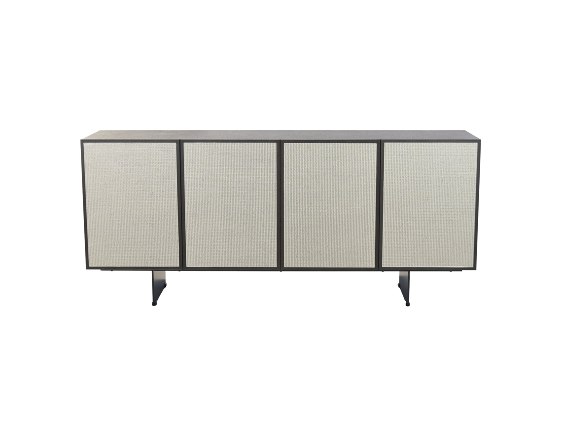 Buffet Madera Mdf Marron Oscuro 180x41x80cm