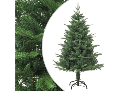vidaXL Árbol de Navidad artificial verde 120 cm PVC y PE