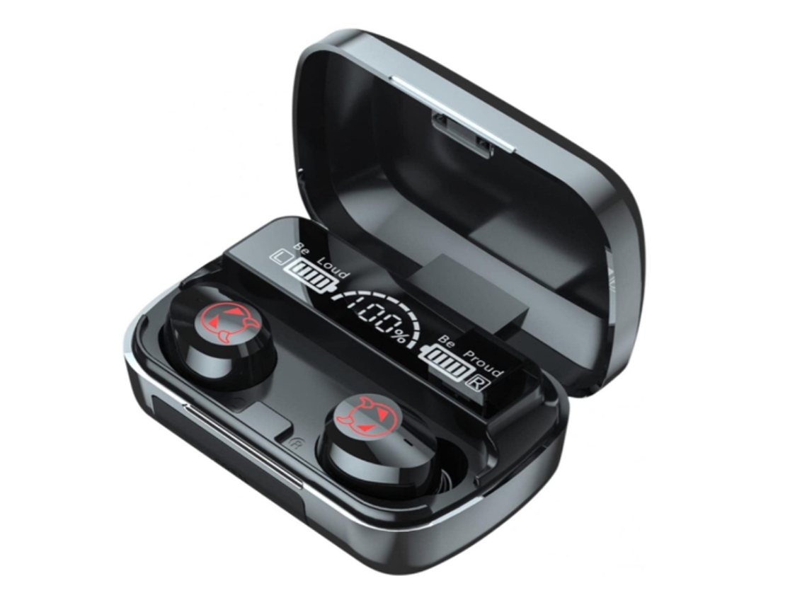 Auriculares YIZHOOD True Wireless Bluetooth Negro