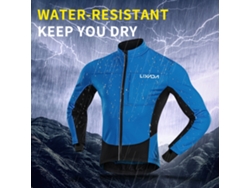 Chaqueta De Ciclismo De Invierno Impermeable Y Cálida Para Hombre, Forro Polar Polar, Ropa Deportiva Para Bicicleta De Montaña.