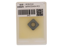 Inserto De Hoja De Diamante Pcd Seh120404 Apkt160404 Herramienta De Torneado Cnc Para Metales No Ferrosos Y No Metálicos