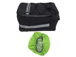 Bolsa Para Rack Traseiro De Bicicleta Impermeável Reflexiva Com Capacidade Grande 15l Acessório De Ciclismo Com Capa Antichuva