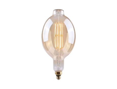 Bombilla LED Gigante E27 8W Equi.40W 500lm Regulable 2100K Gold 15000H 7hSevenOn Vintage
