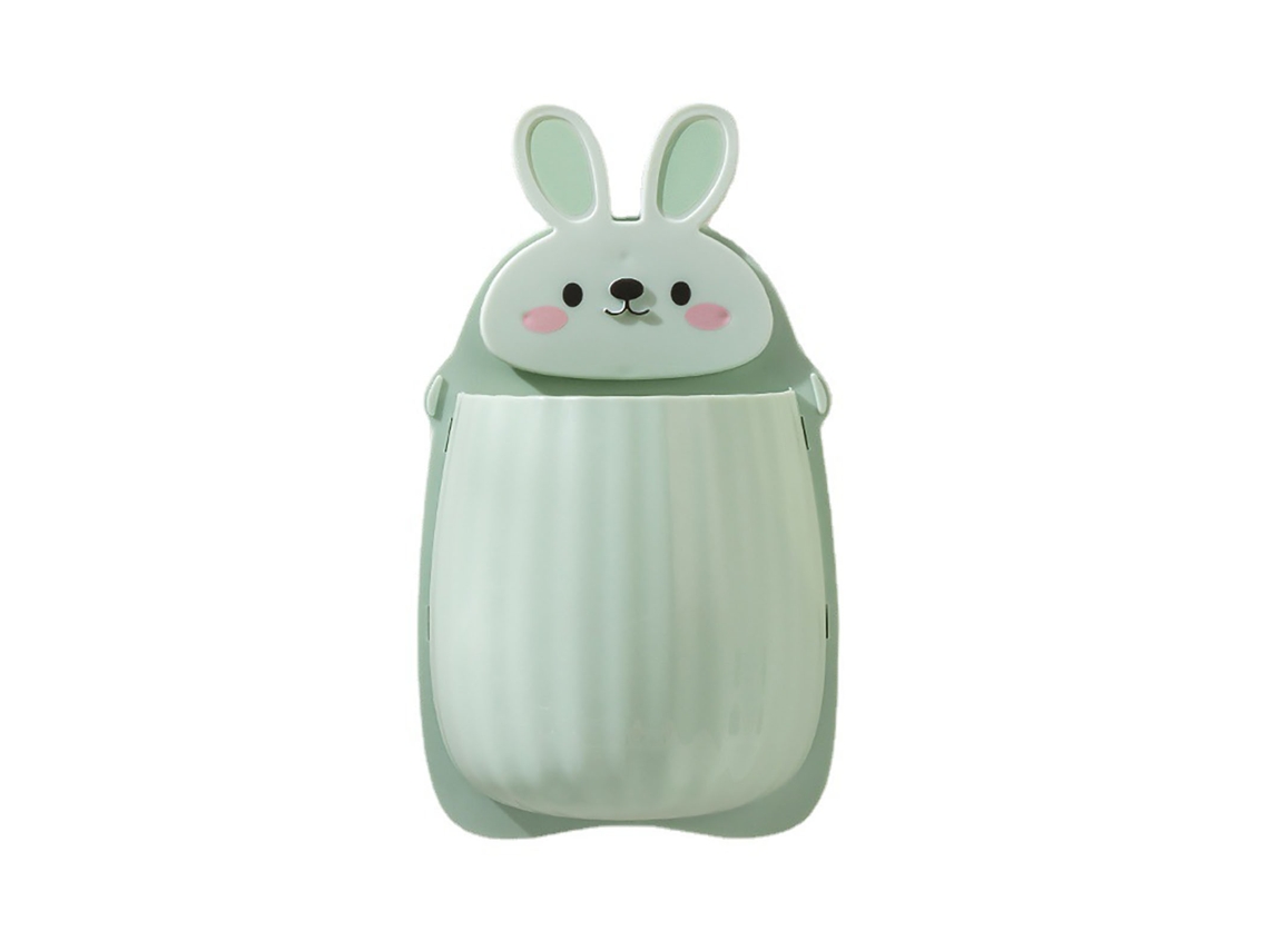 Organizador de maquillaje de pared con forma de conejo, multifuncional