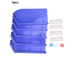 Caja De Armazenamento De Ferramentas De Hardware Montada Na Parede Para Parafusos, Porcas E Acessórios 5pcs (270x140x125)