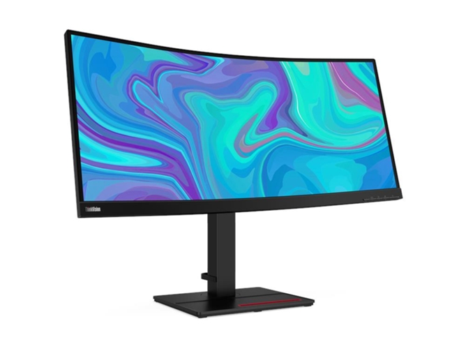 Monitor LENOVO ThinkVision T34w-20 (34'' - UltraWide Quad HD - VA LCD)