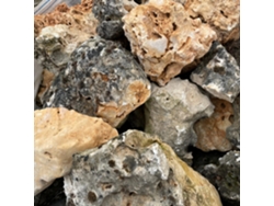Unidad de piedra para rocalla con agujeros / 100-500 mm