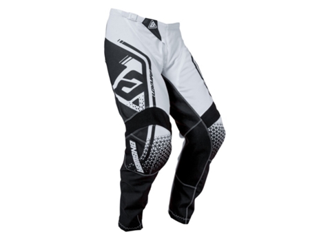 Pantalones ANSWER Protección Aérea Bicicleta Montaña Racing Blanco (32)