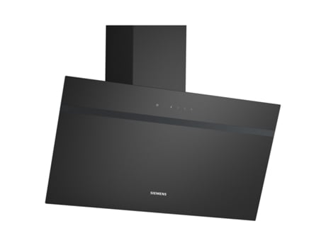 Campana decorativa inclinada 80cm 430m3/h negro LC85KDK60 - SIEMENS