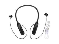 Auriculares Bluetooth De Collar Con Luz De Fondo Rgb, Pantalla Led Y Auriculares Magnéticos