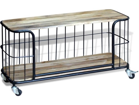Mueble para la televisión VIDAXL Marrón Madera (100x40x45 cm)