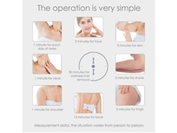 Mini depilación IPL Yizhood Flawless para bikini, facial, axilas y cuerpo, color dorado
