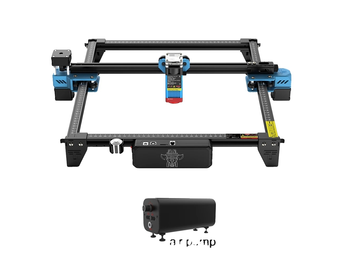 Fresadora láser CNC, grabado de precisión, amplia compatibilidad con materiales, kit de 7 piezas, UE-A, TTS-55 Pro