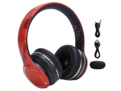 Fone De Ouvido Bluetooth Sem Fio Over Ear Esportivo Com Bass Profundo E Design Telescópico