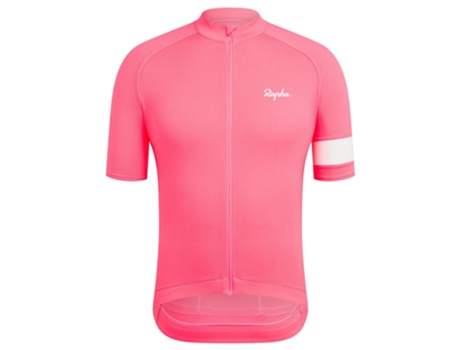 Jerseys RAPHA Camisa De Manga Curta Core Lightweight Rosa M Homem