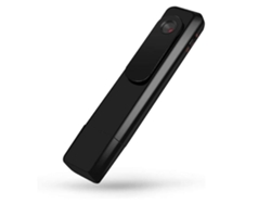 Minicámara de vigilancia Yizhood 1080P HD, portátil, con grabadora de audio y video H.264 para seguridad en interiores y exteriores (negra)