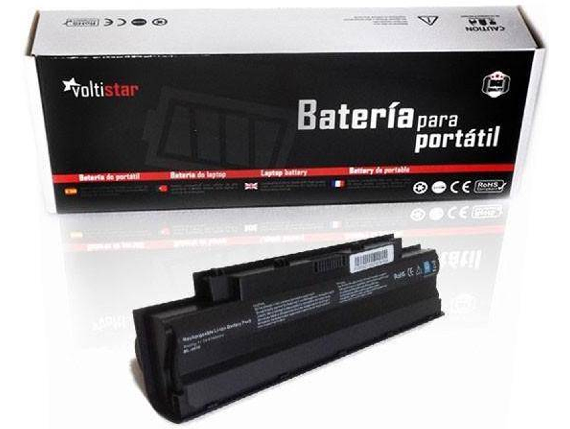 Batería VOLTISTAR Gran Capacidad Portátil Dell Inspiron 13R 14R 15R 17R N3010 N4010 N5010 N5110 N5030