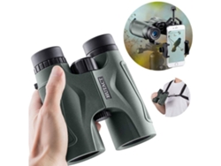 Binóculos 10x42 Adequados Para Observar Aves Acampar E Viajar Adaptador De Tripé Gratuito Cinta De Ombro Dupla E Clipe Telefónico Verde Facpoet